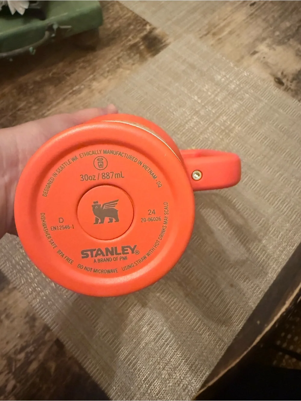 Stanley 30oz Coral Insulated Handle Tumbler - Picture 5 of 5